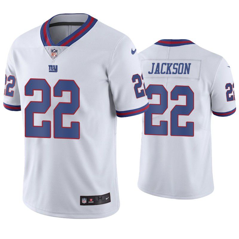 Men New York Giants #22 Adoree Jackson Nike White Color Rush Limited NFL Jersey->new york giants->NFL Jersey
